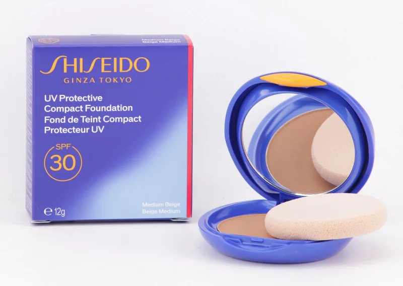 Foundation Sun / UV Protective - Com­pact Foun­da­ti­on SPF 30 - Medium Beige - 1 de Shiseido – photo du produit