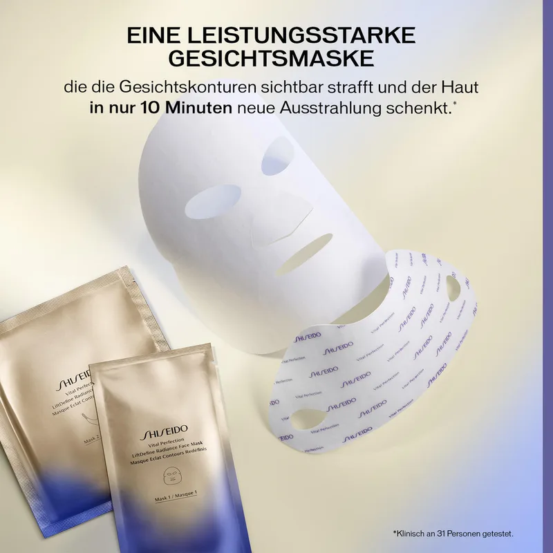 Gezichtsmasker Shiseido fra Shiseido i 2x6 Pieces – produktbillede 3 af 5