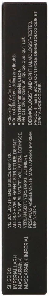 Mascara ImperialLash MascaraInk 8.5 g mascara for volume, length and separation 01 Sumi Black von Shiseido in 01 sumi black – Produktfoto 3 von 3