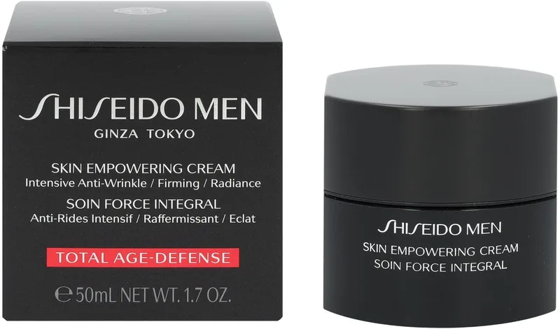 Men Skin Empowering Cream - gezichtsverzorging voor heren fra Shiseido i 50 ml – produktbillede