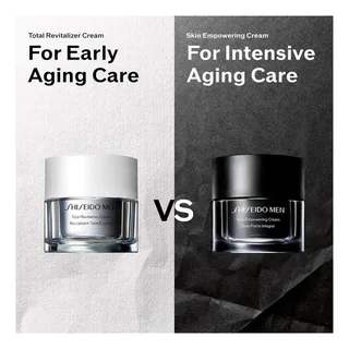 MEN Skin Empowering Cream Refill Gezichtscrème von Shiseido in 50 ml – Produktfoto 2 von 5