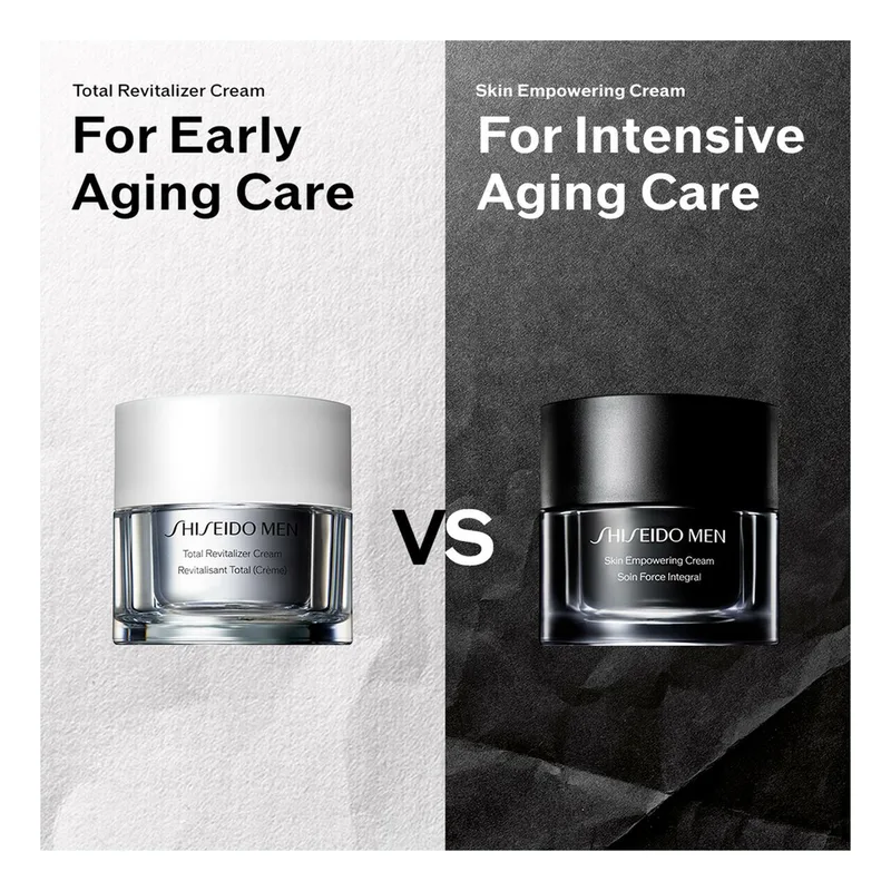 MEN Skin Empowering Cream Refill Gezichtscrème von Shiseido in 50 ml – Produktfoto 2 von 5