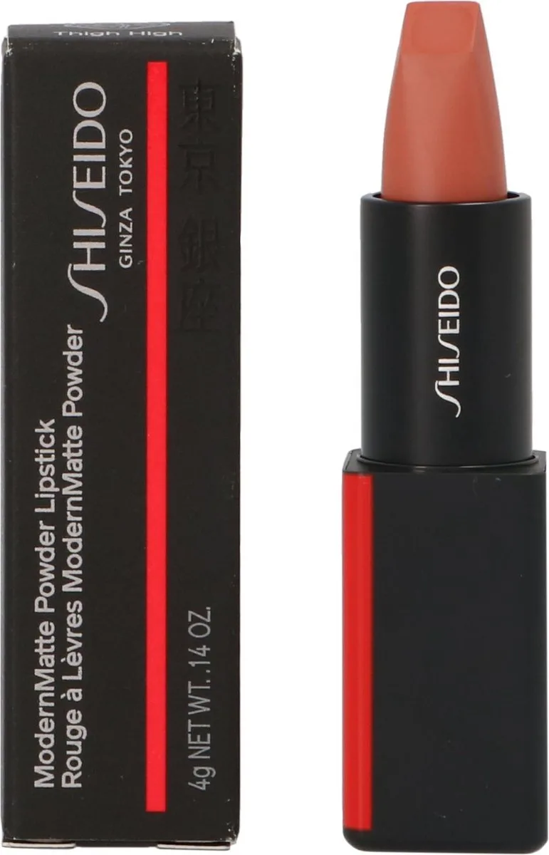 Modern Matte Powder Lipstick 4gr - 504 Tigh High fra Shiseido i 504 – thigh high 4 g – produktbillede
