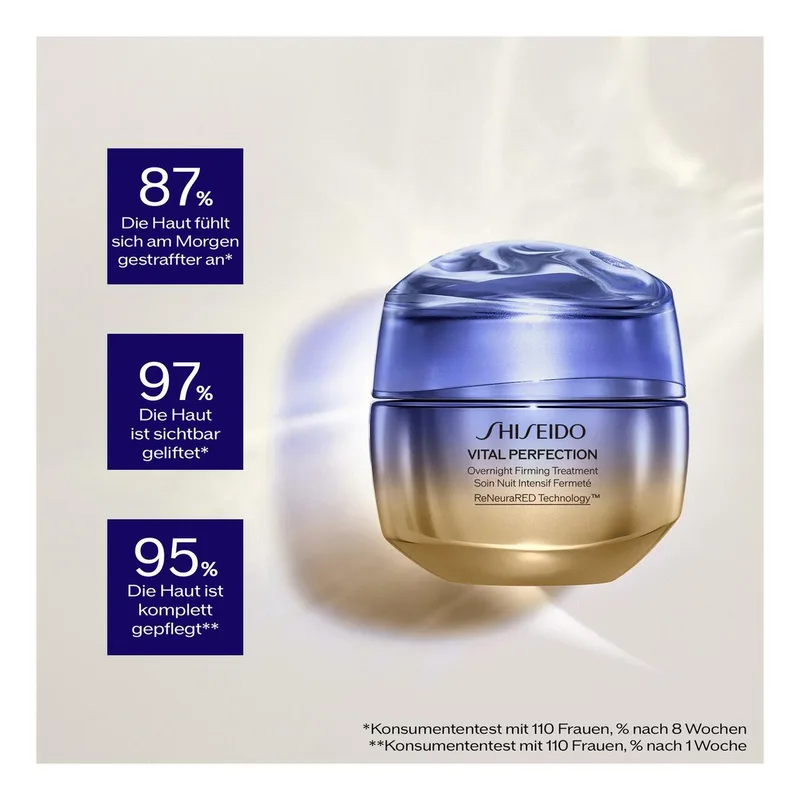 Overnight Firming Treatment Gezichtscrème fra Shiseido i 50 ml – produktbillede 3 af 3