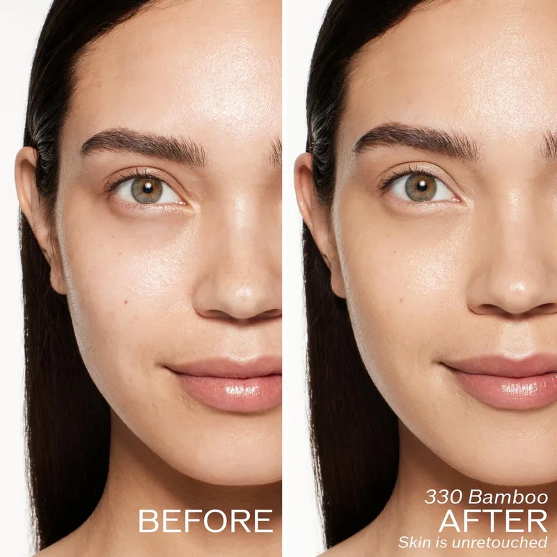 Revitalessence Skin Glow Foundation SPF 30 330 Bamboo - 30 ml - Foundation fra Shiseido i 330 bamboo – produktbillede 3 af 3