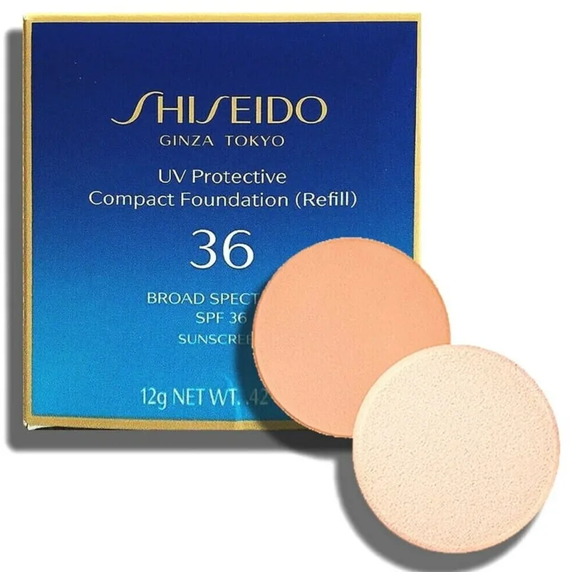 Shiseido 36 Uv Protective Compact Foundation Refill by Shiseido in Medium Beige – product photo