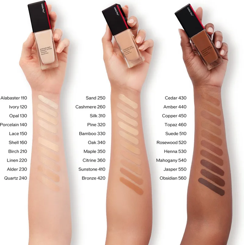 Synchro Skin Radiant Lifting | 450 - Copper | Foundation 30ml - 450 Copper von Shiseido in 450 copper – Produktfoto
