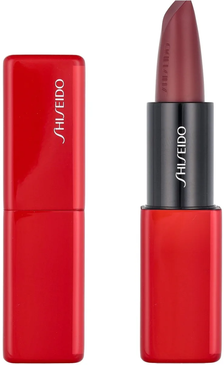 Technosatin Gel Lipstick - 411 Scarlet Cluster - 3.3 gr - lipstick de Shiseido en 411 Scarlet Cluster – photo du produit