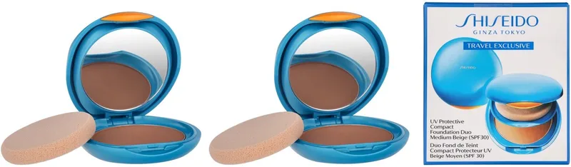 UV Protective Compact Foundation SPF30 Duo Set 24 g van Shiseido – productfoto