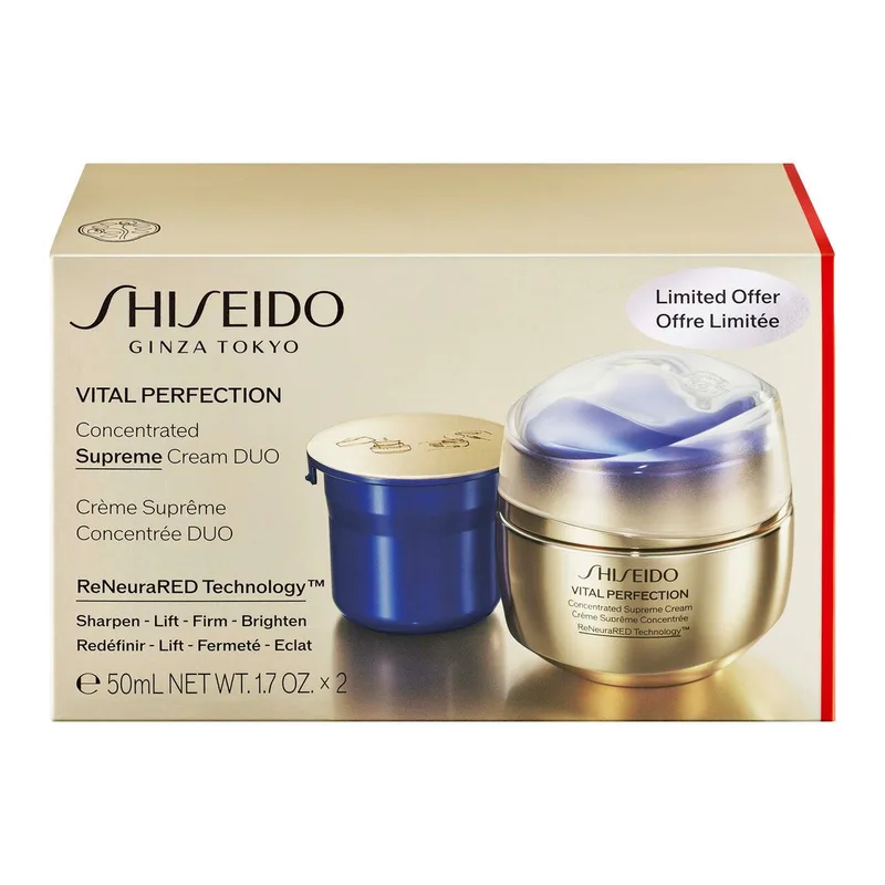 Vital Perfection Concentrated Supreme Cream Duo fra Shiseido – produktbillede 1 af 3