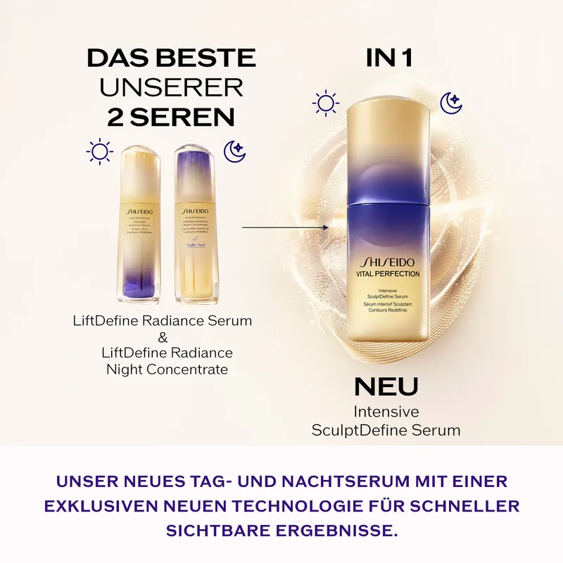 Vital Perfection SculptDefine Serum Serum von Shiseido in 80 ml – Produktfoto 4 von 5