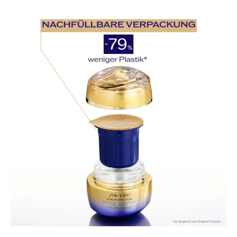 Vital Perfection Uplifting and Firming Advanced Day Cream SPF30 Refill by Shiseido in 50 ml – product photo 3 of 3