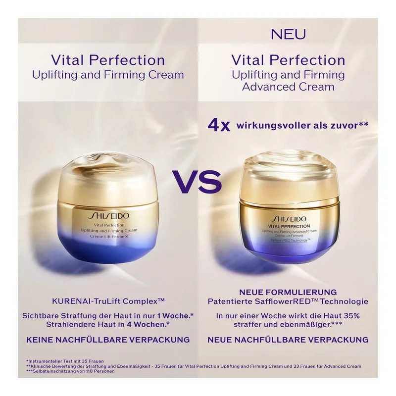 Vital Perfection Uplifting & Firming Advanced Cream von Shiseido in 50 ml – Produktfoto 1 von 4