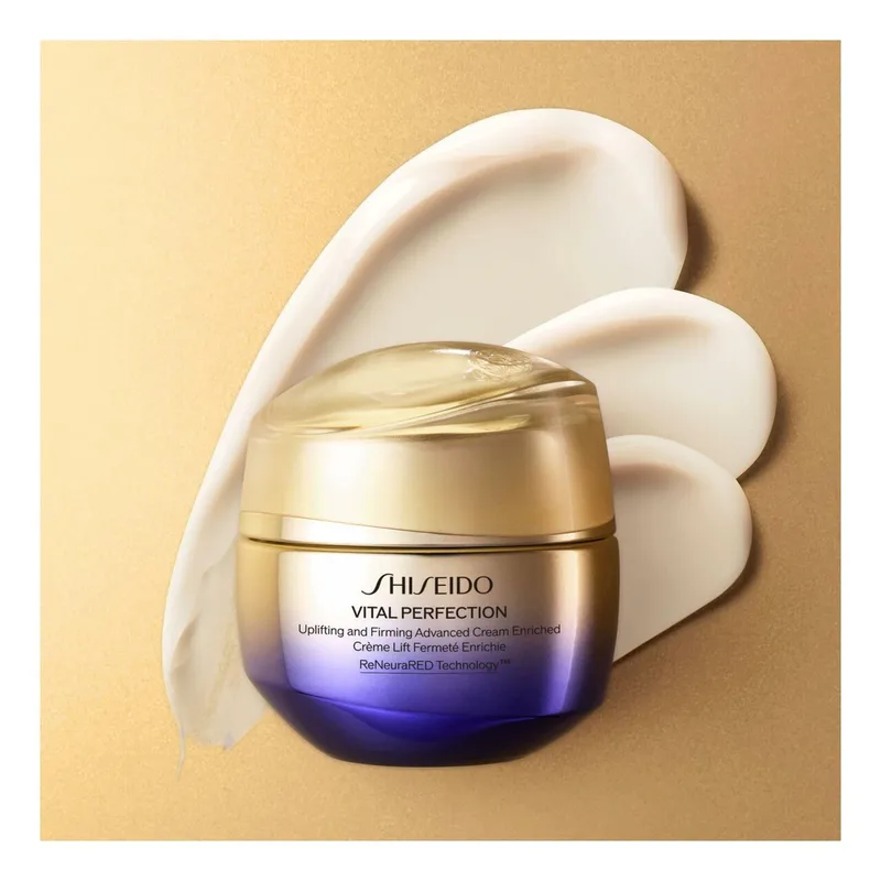 Vital Perfection Uplifting & Firming Advanced Cream Enriched Refill Gezichtscrème fra Shiseido i 50 ml – produktbillede 3 af 3