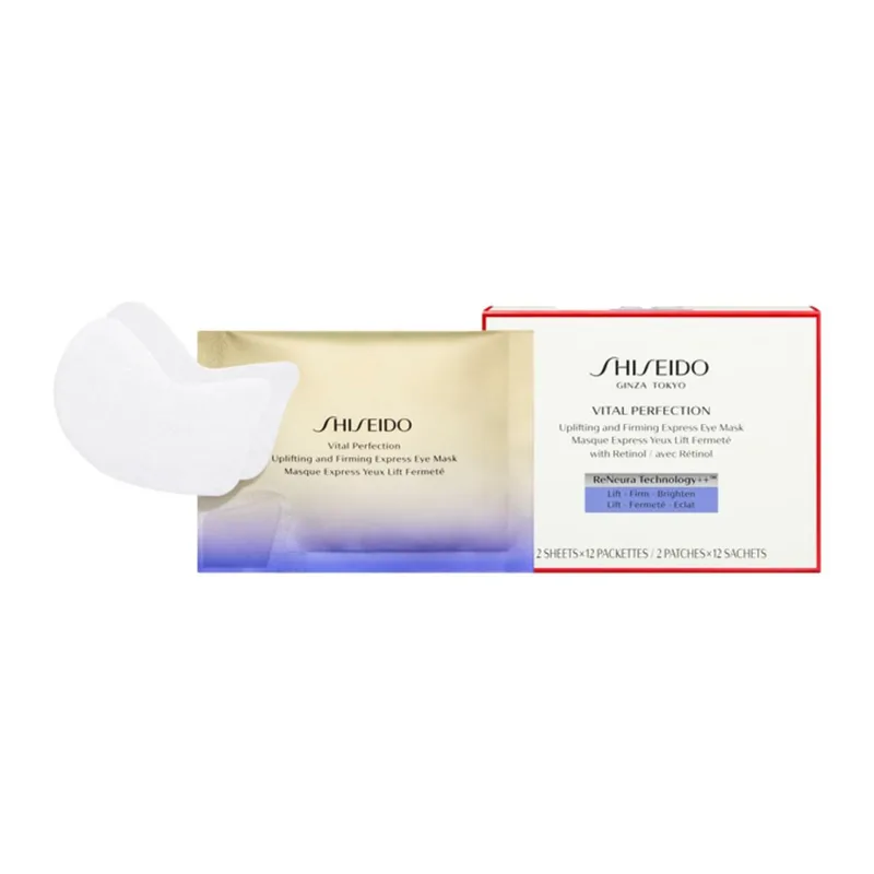 Vital Perfection Uplifting & Firming Express Eye Mask 12 Treatments fra Shiseido – produktbillede