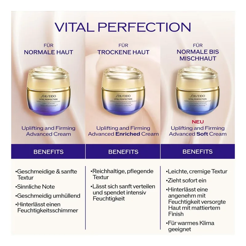 VPN Advanced Cream Soft fra Shiseido i 50 ml – produktbillede 2 af 4