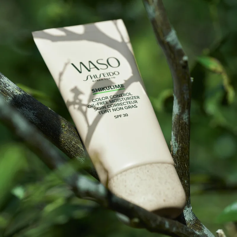 WASO Shikulime Color Control Oil-Free Moisturizer Face Fluid fra Shiseido i 50 ml – produktbillede 4 af 5