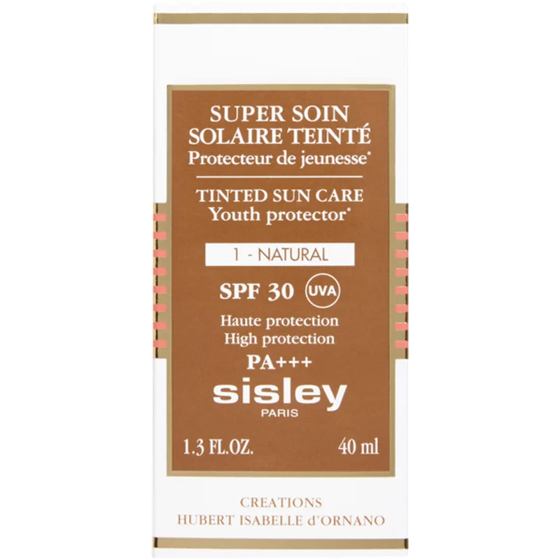 Foundation Sisley - Tinted Sun Care - Youth Protector - 40ml SPF30 - 1 Natural fra Sisley – produktbillede 3 af 5