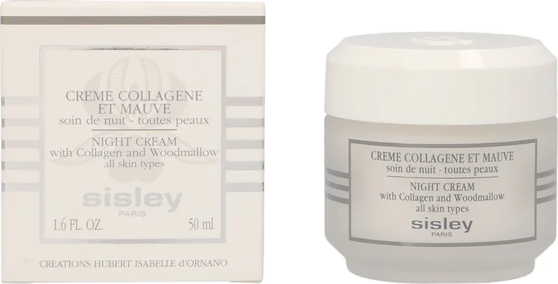 Night Cream With Collagen and Woodmallow Nachtcrème de Sisley en 50 ml – photo du produit 1 sur 2