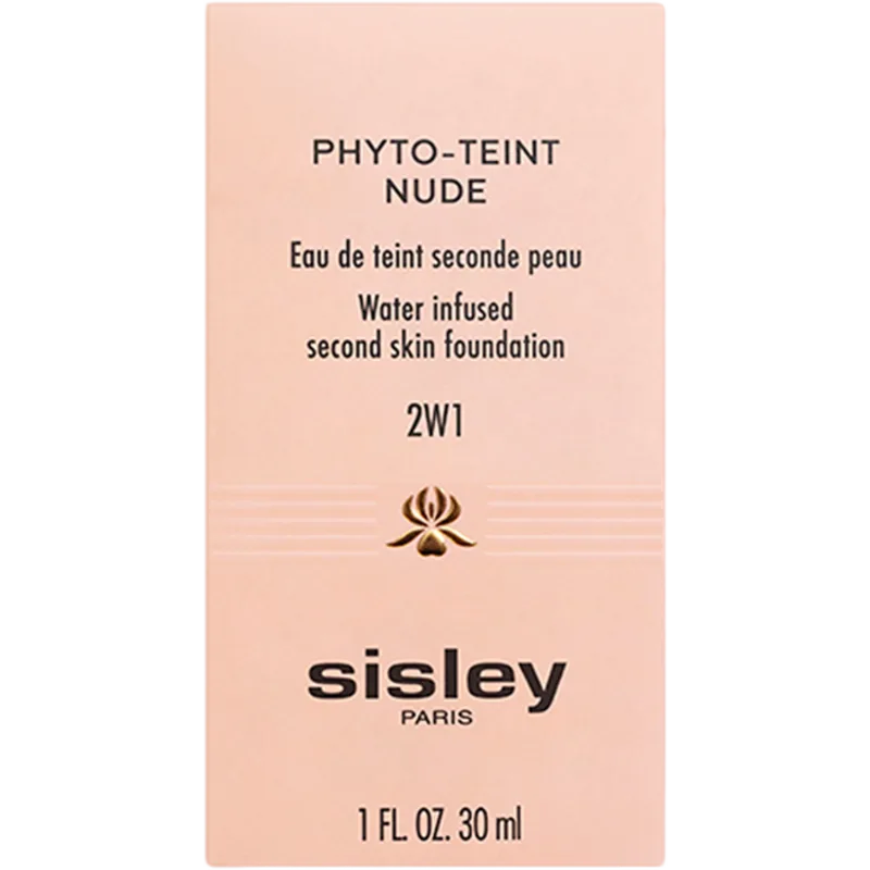 Phyto-Teint Nude 30ml | W Light Beige - 002 | - 2W1 Light Beige fra Sisley i Sort – produktbillede 2 af 2