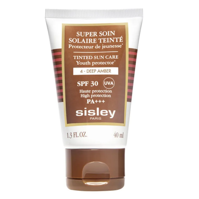 Super Soin Solaire Teinté SPF 30 by Sisley in 4-Deep Amber – product photo