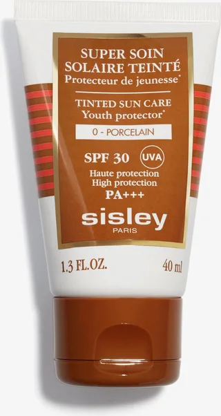 Super Soin Solaire Visage SPF30 Porcelain - Zonnebrand von Sisley in 40 ml – Produktfoto 1 von 2