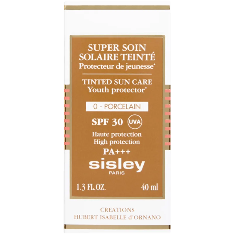 Super Soin Solaire Visage SPF30 Porcelain - Zonnebrand von Sisley in 40 ml – Produktfoto 2 von 2