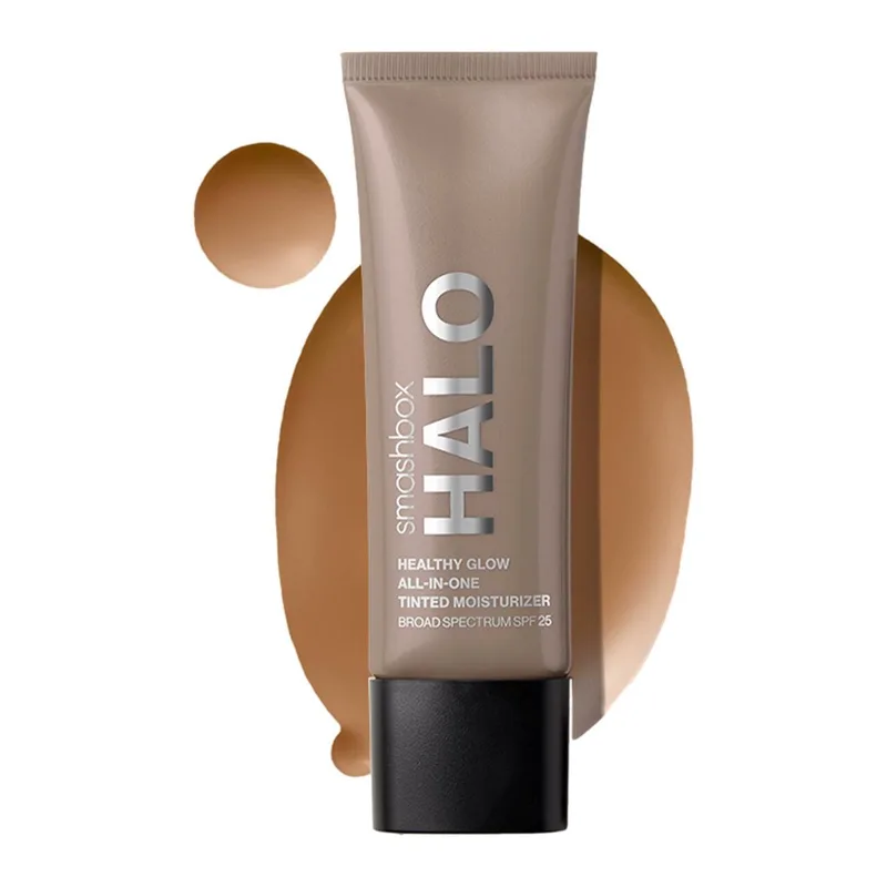 Halo Healthy Glow All-in-One Tinted Moisturizer SPF25 von Smashbox in 18-Tan Olive – Produktfoto 1 von 4