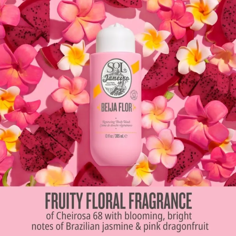 Duschgel Beija Flor 68 Bade- und Duschgel von Sol de Janeiro in 385 ml – Produktfoto 2 von 3