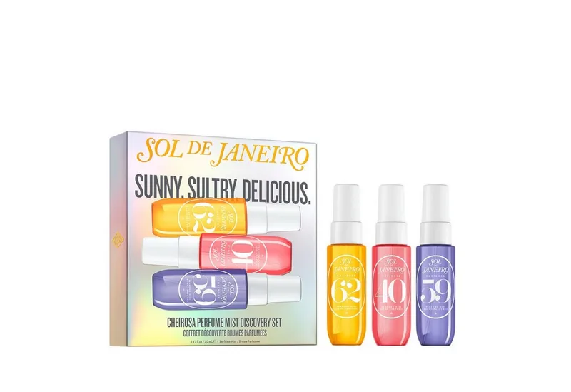 Gesichts- und Körperspray Sol de Janeiro Cheirosa Perfume Mist Discovery Set Trio, 3-tlg., 3-teiliges Duftset mit Cheirosa Perfume Mists fra Sol de Janeiro – produktbillede 1 af 4