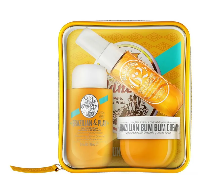 Körpercreme Bum Bum Jet Set - Orange - Luxus-Geschenkset fra Sol de Janeiro – produktbillede 1 af 3