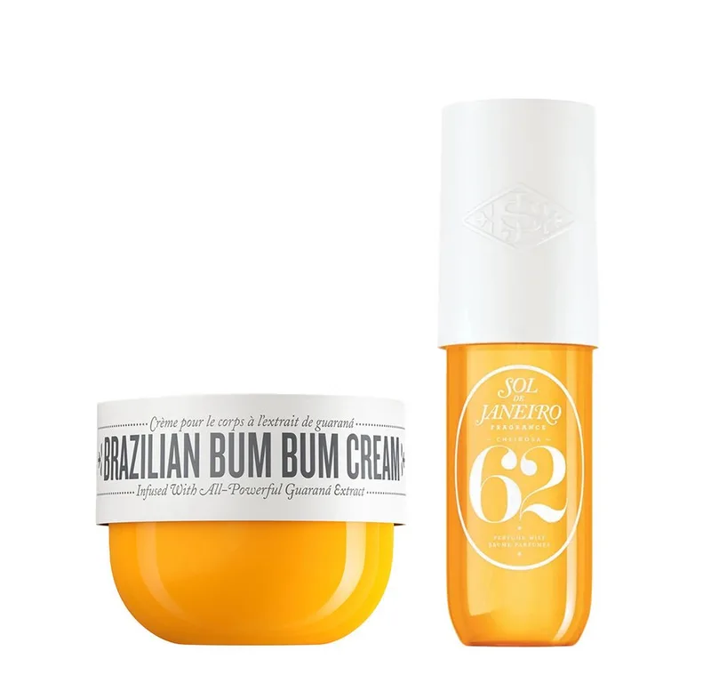 Pflege-Geschenkset Sol de Janeiro Bum Bum Cheirosa 62 Pflege-Set, 2-tlg., Reichhaltige Body Cream & Duft-Mist mit warm-gourmandem Aroma von Sol de Janeiro – Produktfoto