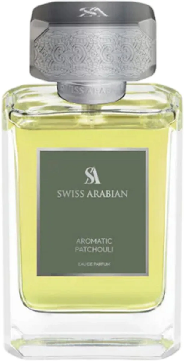AROMATIC PATCHOULI 1415 EAU DE PARFUM van Swiss Arabian in 100 ml – productfoto