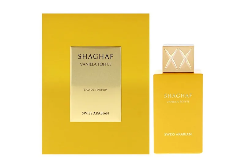 Eau de Parfum Shaghaf Vanilla Toffee, Parfum, EdP, Frauenduft, Männerduft, Unisex-Duft, Spray fra Swiss Arabian – produktbillede 1 af 3