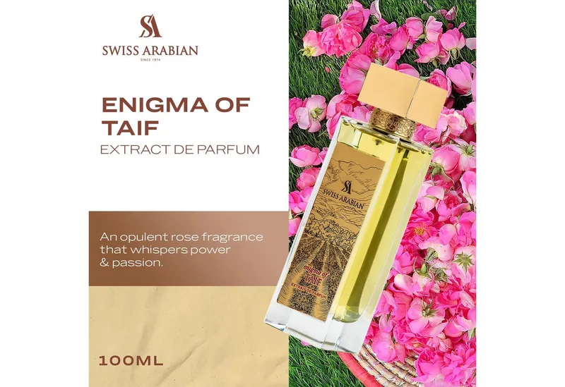 Enigma of Taif - Eau de Parfum von Swiss Arabian in 100 ml – Produktfoto 3 von 3
