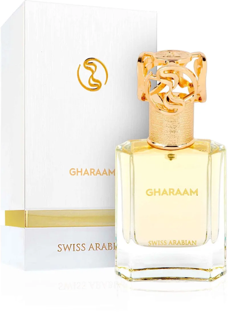 Gharaam Eau de Parfum - Houtachtige uniseks geur fra Swiss Arabian i 50 ml – produktbillede