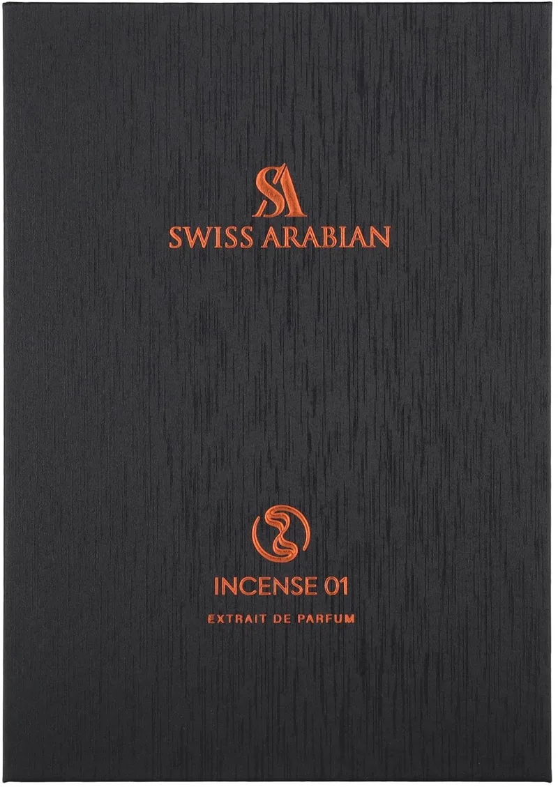 Incense 01 Extrait de Parfum - Rokerige en houtachtige geur fra Swiss Arabian i 50 ml – produktbillede