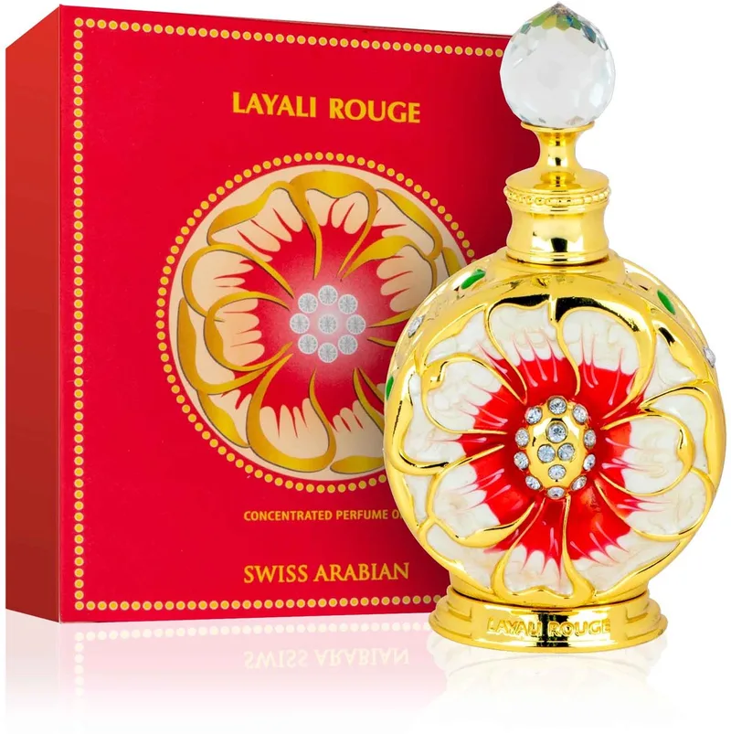 Layali Rouge by Swiss Arabian - Concentrated Perfume Oil de Swiss Arabian en 15 ml – photo du produit
