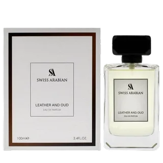 Leather and Oud Unisex Eau De Parfum de Swiss Arabian en 100 ml – photo du produit 1 sur 2