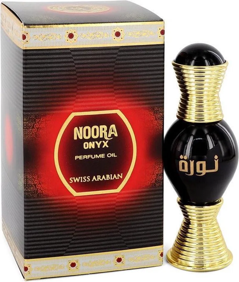 Noora Onyx Perfume Oil - Aromatische vrouwelijke geur de Swiss Arabian en 20 ml – photo du produit