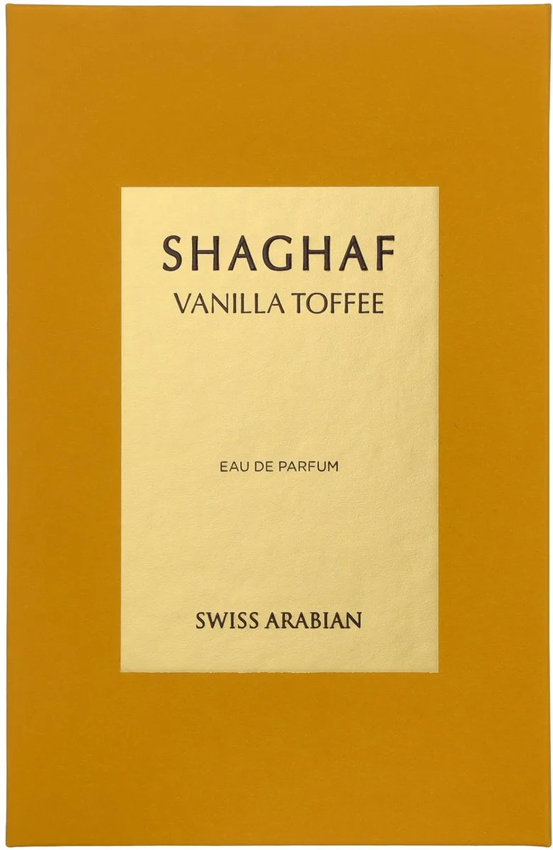 SHAGHAF VANILLA TOFFEE EAU DE PARFUM de Swiss Arabian en 25 ml – photo du produit