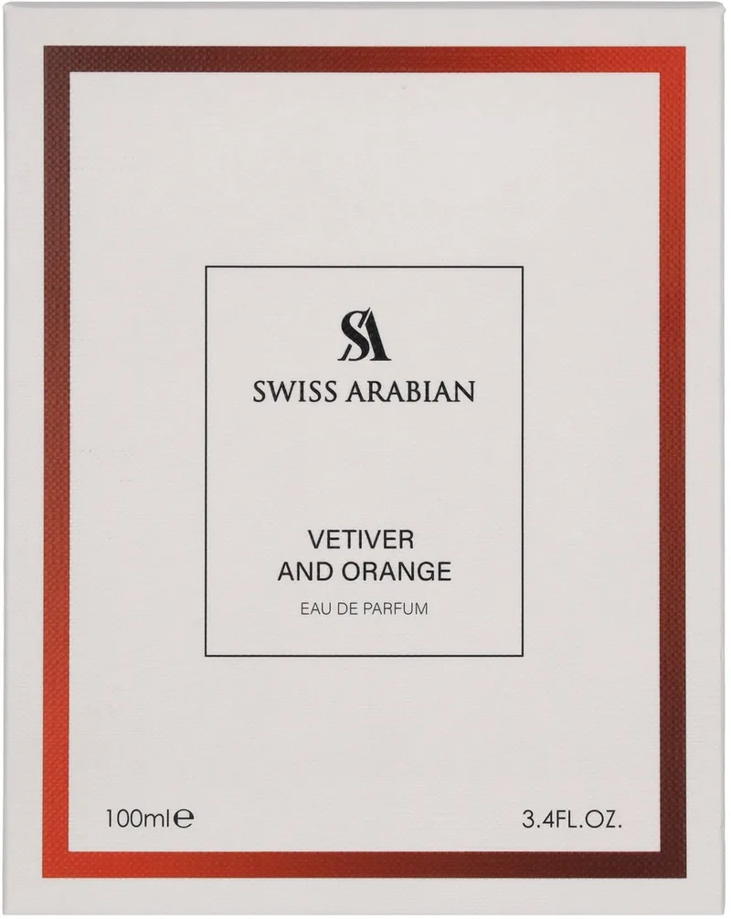 Vetiver And Orange Edp Spray von Swiss Arabian in 100 ml – Produktfoto
