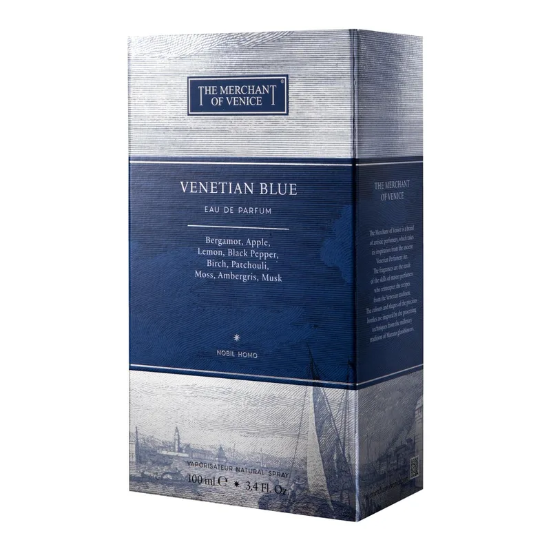 Venetian Blue door The Merchant of Venice - Eau De Parfum Spray by The Merchant of Venice in 100 ml – product photo 2 of 2
