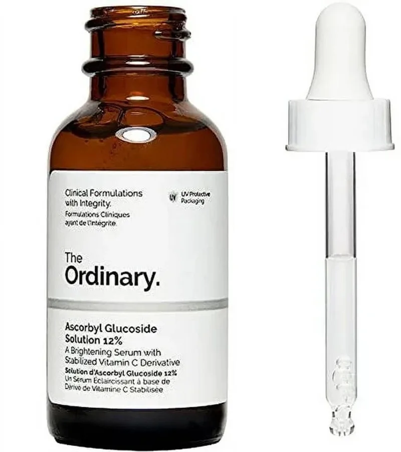 Ascorbyl Glucoside Solution 12% Serum - Hydratatie - huidherstel - Ondersteunt een gezonde huid - verbetert elasticiteit - geschikt voor droge huid fra The Ordinary – produktbillede
