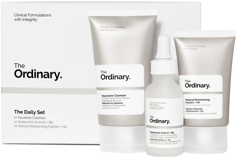 Gesichtspflege-Set The Daily Set, 3-tlg. de The Ordinary – photo du produit 2 sur 2