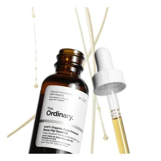 Hydrators & Oils 100% Organic Cold-Pressed Rose Hip Seed Oil Gezichtsolie de The Ordinary en 30 ml – photo du produit 5 sur 5