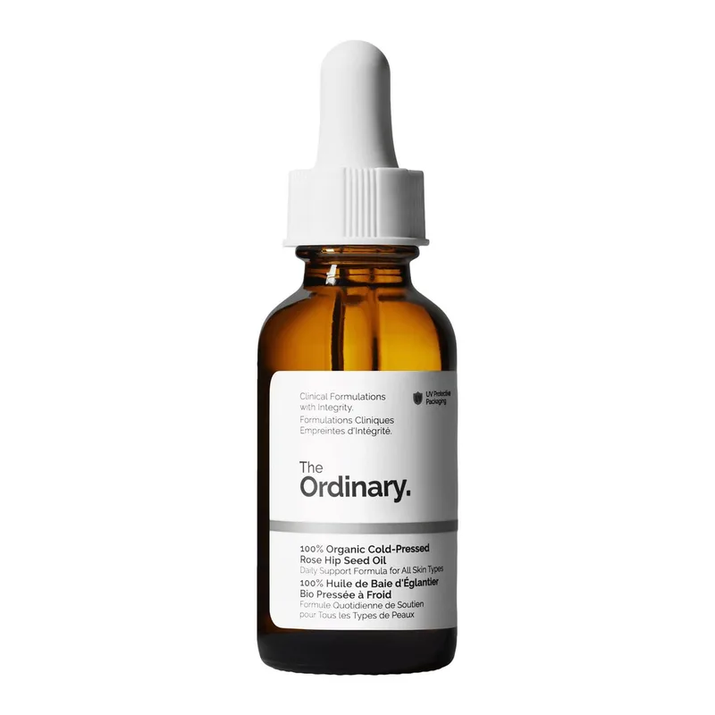 Hydrators & Oils 100% Organic Cold-Pressed Rose Hip Seed Oil Gezichtsolie de The Ordinary en 30 ml – photo du produit 2 sur 5
