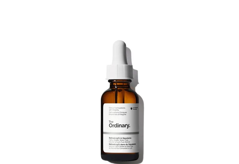 Körperpflegemittel The Ordinary Retinol 0.5% in Squalane – Retinol-Serum 1-tlg., 0,5 % Retinol Squalane-Basis Vegan Wasserfrei by The Ordinary in White, 30 ml – product photo