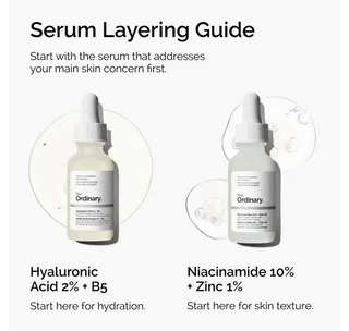 More Molecules Niacinamide 10% + Zinc 1% Serum van The Ordinary in 30 ml – productfoto 3 van 3