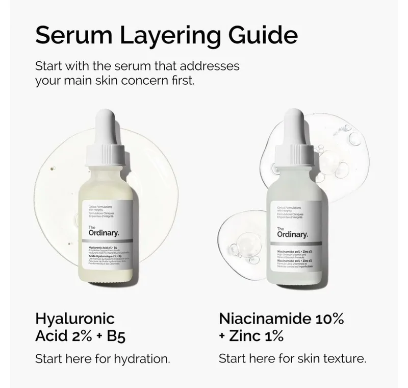 More Molecules Niacinamide 10% + Zinc 1% Serum van The Ordinary in 30 ml – productfoto 3 van 3